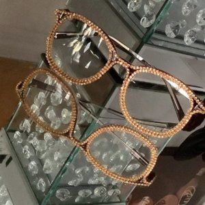 rhinestone glasses